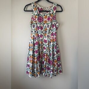 J. Taylor Floral 100% Cotton Dress